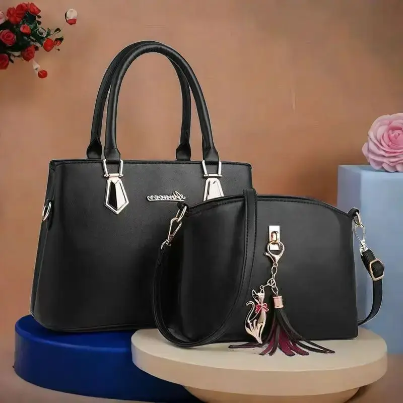 2024 Luxury Women's Soft Leather Tote Bag - 1 PC (30*21*13cm)
